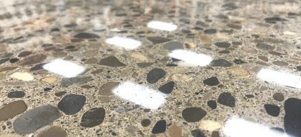 Using Polished Concrete Outdoors